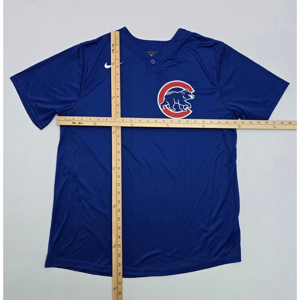 Nike Chicago Cubs MLB Baseball Batting Practice Jersey Shirt Blue Mens Large - Picture 5 of 10